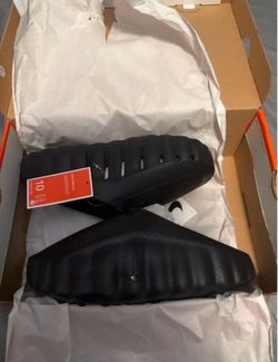 Nike Mind 001 Slide Triple black sz 10