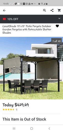 10×10 Pergola