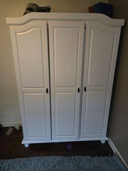 White armoire