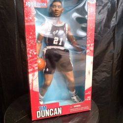 Tim Duncan 1998 Staring Lineup Rookie. San Antonio Spurs. Limited Edition. Rare.