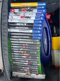 PS4 and XBOX 1 Games