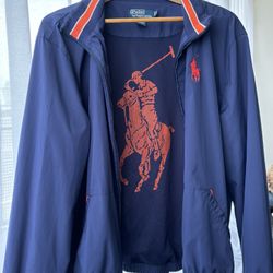 Navy and red Polo Ralph Lauren lightweight jacket  -Size L/XL   -Brand new  - Excellent condition      #preppy #ralphlauren #mensstreetwear #formen #t