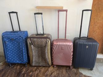 Suitcases medium $19 small $14 (all for $65)