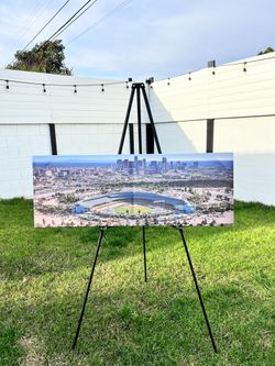 DODGERS STADIUM Panoramic/Landscape Canvas Wall Art Gallery Wrap - $60 16"x44"