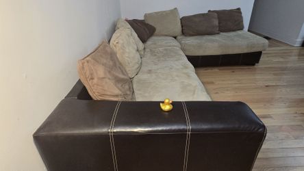 Large L-Shape Sectional Sofa ($80) - Moving Sale!