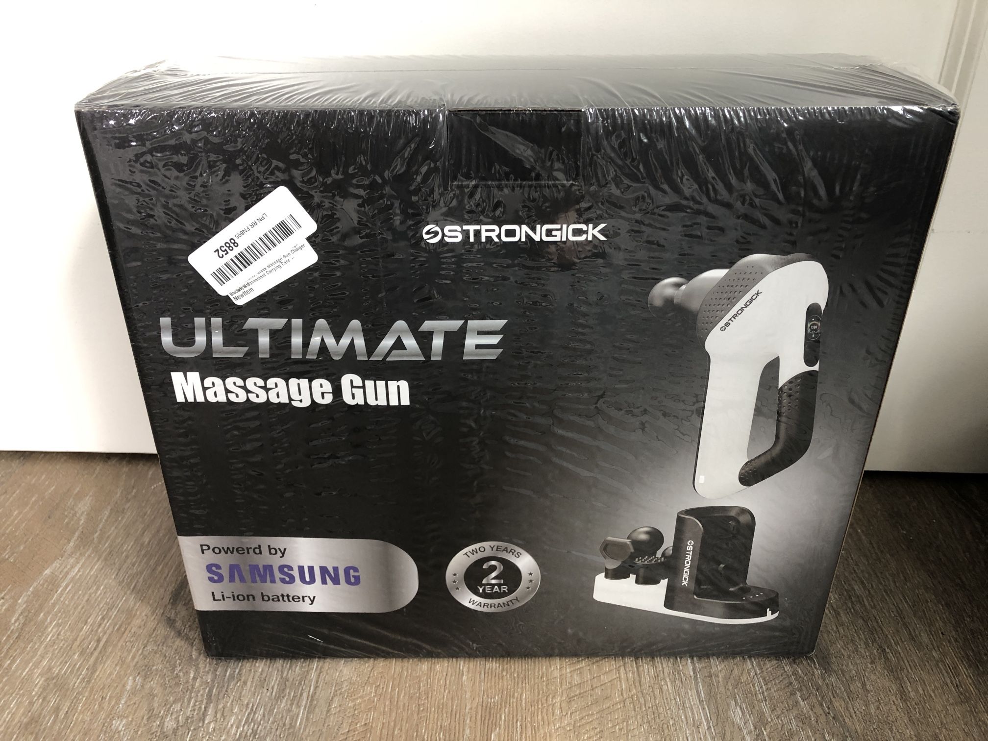 NEW Massage Gun Powered By Samsung, Percussion Massager Gun, 10 Massage Head Attachments with 31 Speed Levels, Ultra-Quiet !