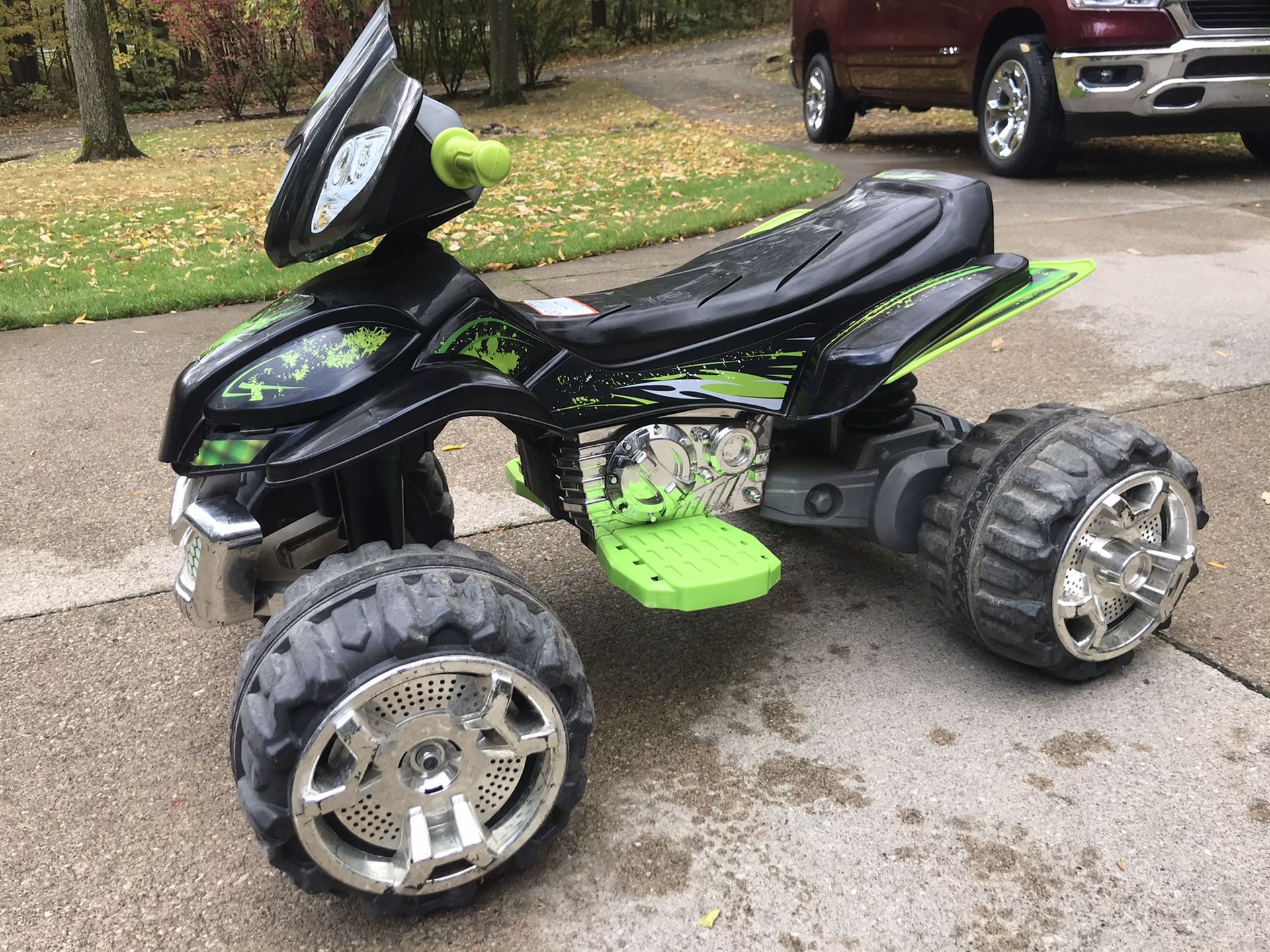 Quad power wheel