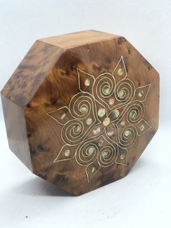 Thuya wooden jewelry box highly quality wood