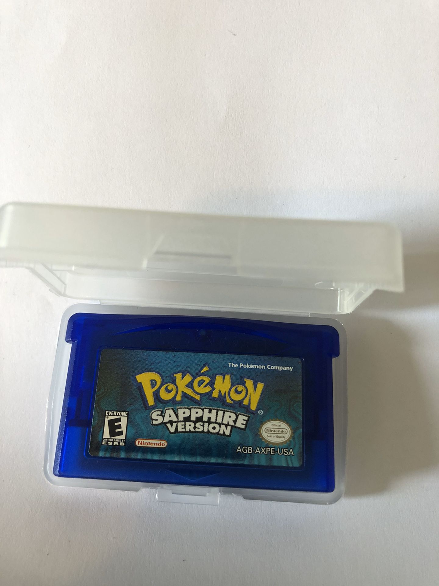 Pokémon Sapphire Nintendo Game Boy Advance