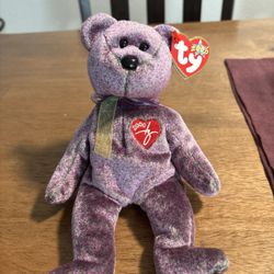 Ty Beanie Baby 2000 Signature Bear 6th Generation