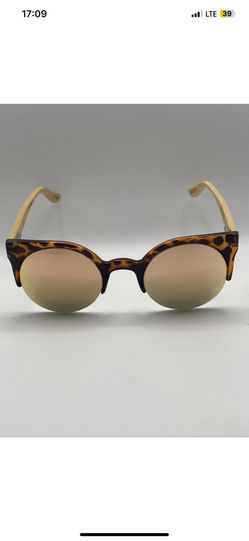 Blue Planet Leopard Cat Eye Sunglasses
