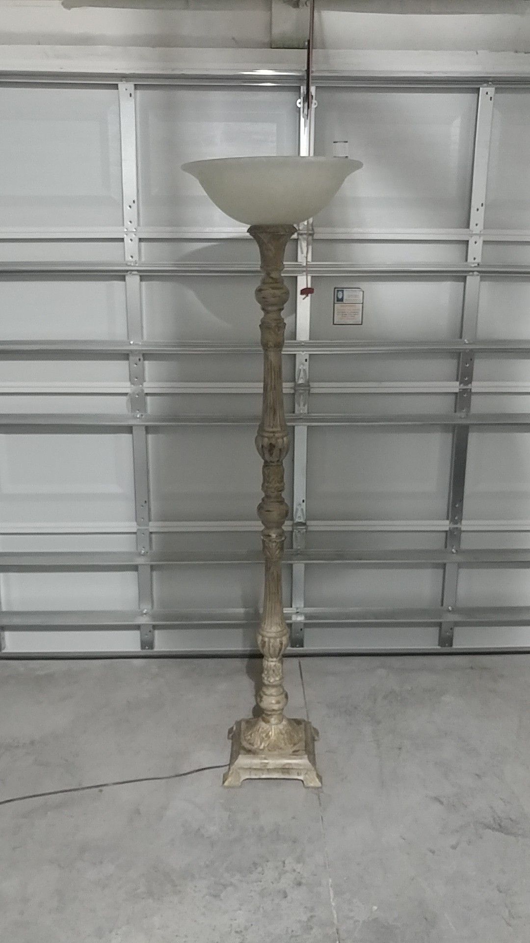 5'6" tall lamp