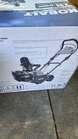 Snow thrower