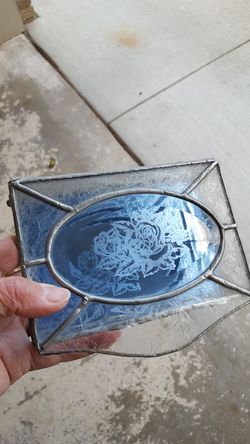 Stainglass trinket box