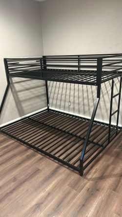 Full/twin Bunk Bed Black
