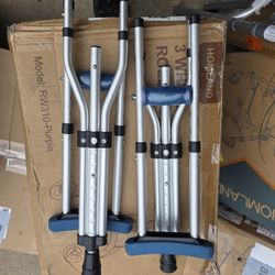New Folding Crutches