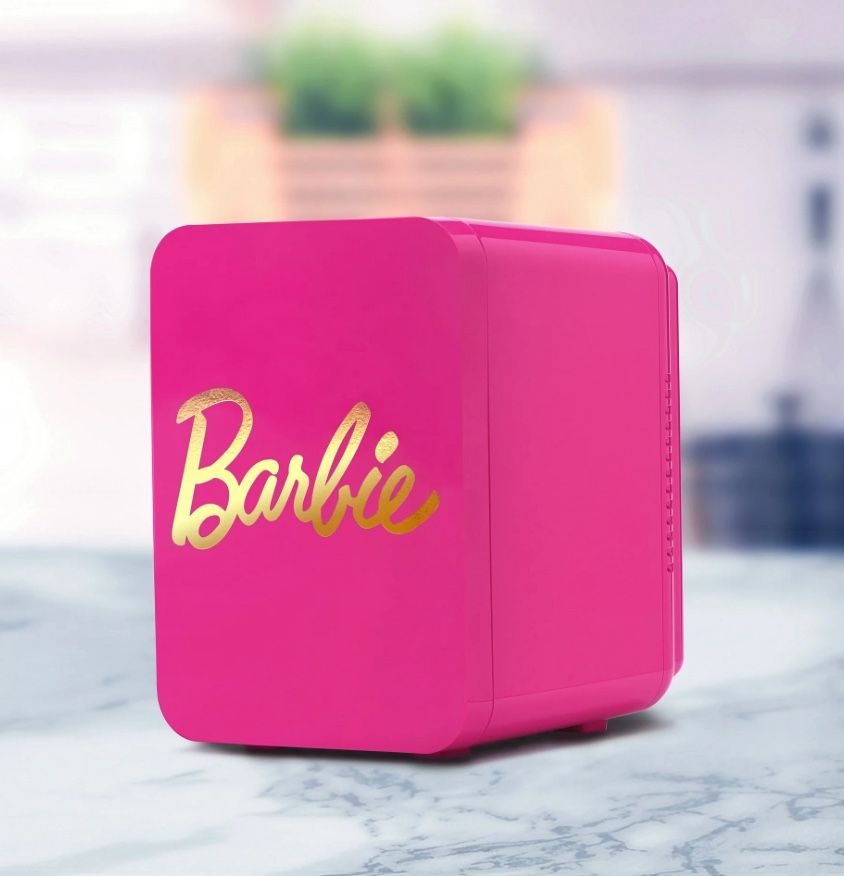 Barbie Mini Fridge Hot Pink