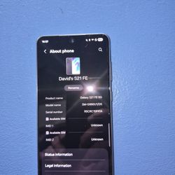 SAMSUNG GALAXY S21 FE 