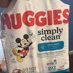 Huggies 192 Wipes 