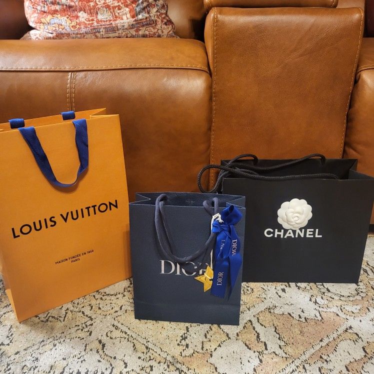 Chanel, Louis Vuitton, Dior
