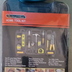 Brand New Tool Set Hammer Plyers Bits Etc