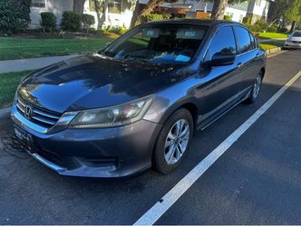 2015 Honda Accord (manual transmission)