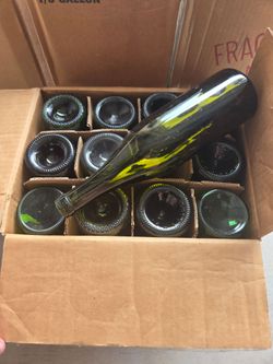 12 Empty Wine Bottles