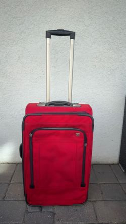 Selling red Swiss carry-on suitcase, 23x14.5x10 /