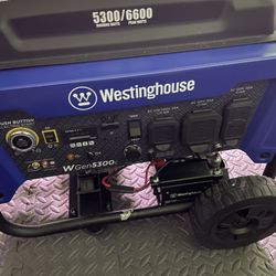 New-Westinghouse Generator WGen5300c 