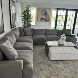 Sectional Grey 7 Pcs.