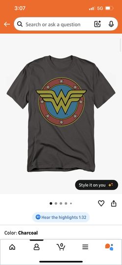Women’s Size Small Wonder Woman Shirt