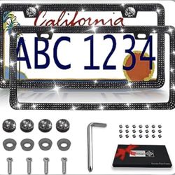 Bling License Plate Frame