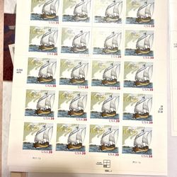 USPS Exploration Of the East Coast Stamps