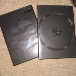 Empty DVD Case(s) W/2 Slots For 2 DVDs