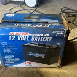 12 Volt Barracuda Battery 
