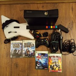 Xbox 360 Rock Band Guitar Hero Set 