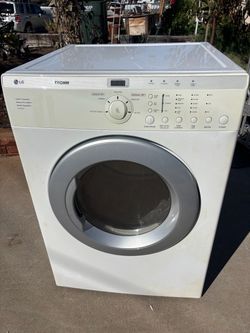 LG Tromm gas dryer