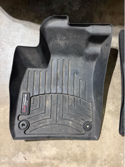 WeatherTech Black Rubber Floor Mats