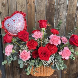 Valentines Day Basket 