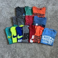 Boys YS Short Sleeve Shirts - Nike, Adidas Plus More