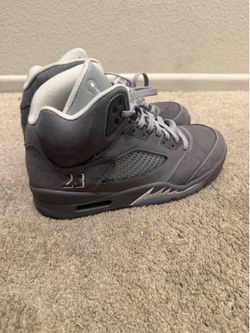 Wolf grey 5s size 9.5