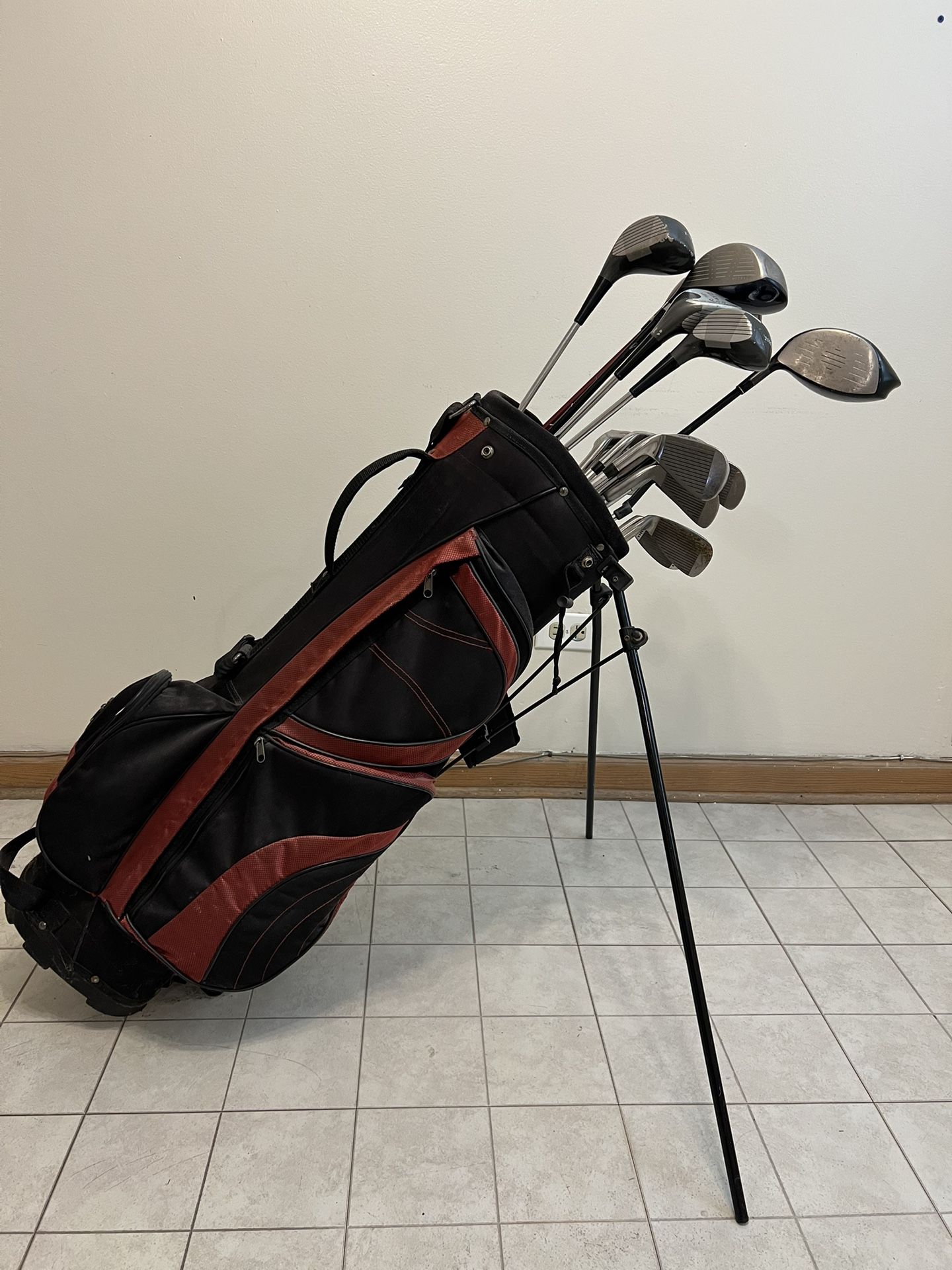Golf Clubs with Bag