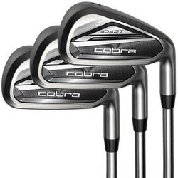 NEW in Box COBRA GOLF IRON SET Darkspeed DS Adapt 5-PW+GW Reg Flex NEW