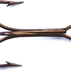 Classic Treble Standard Strength Fishing Hooks 