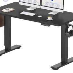 Standing Desk Electric Height Adjustable Desk with 55 x 24 Inche