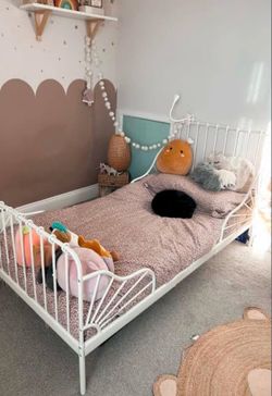 IKEA adjustable twin kids bed frame