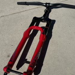 RockShox, Lyrik, Red, 180mm