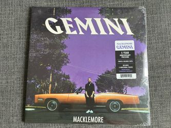 **Macklemore - GEMINI 2LP Limited Edition 5-Year Anniversary Purple Vinyl w/ Exclusive Purple Sky Cover**