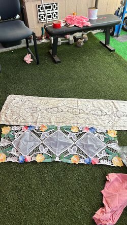 Lace Table Runners Set of Two