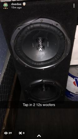 Sony Xplōd 1200 WATT 12” Woofers